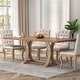 preview thumbnail 13 of 20, Bellion Wood Expandable Dining Table by Christopher Knight Home Natural