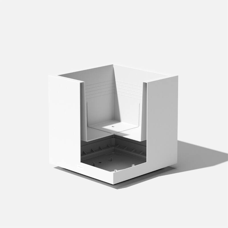 Block Series Plastic Cube Planter