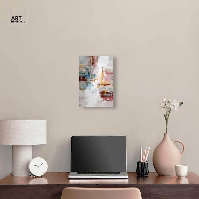 Warmth and cool I Canvas by Art Remedy, Gallery Wrapped