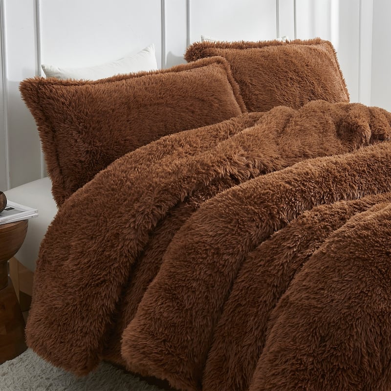 Lion Mane - Coma Inducer® Oversized Comforter Set - Golden Brown