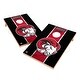 preview thumbnail 1 of 3, Vintage Winston Salem State University Rams Regulation 2x4 Cornhole Set