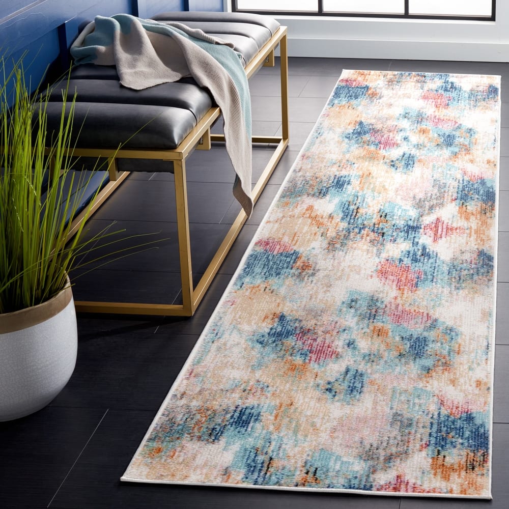 SAFAVIEH Phoenix Nelly Modern Abstract Rug