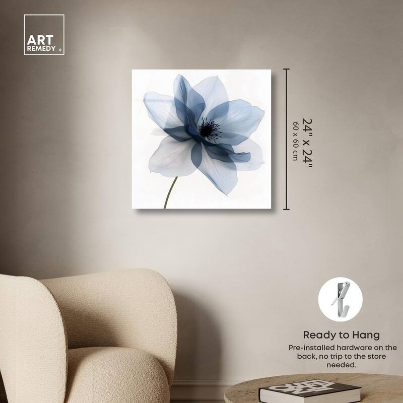 Morning Petalia I Acrylic by Art Remedy, Ready to Hang