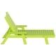 preview thumbnail 95 of 96, Laguna Hdpe All Weather Outdoor Patio Pool Reclining Chaise Lounges With Square Side Table (3-Piece Set)