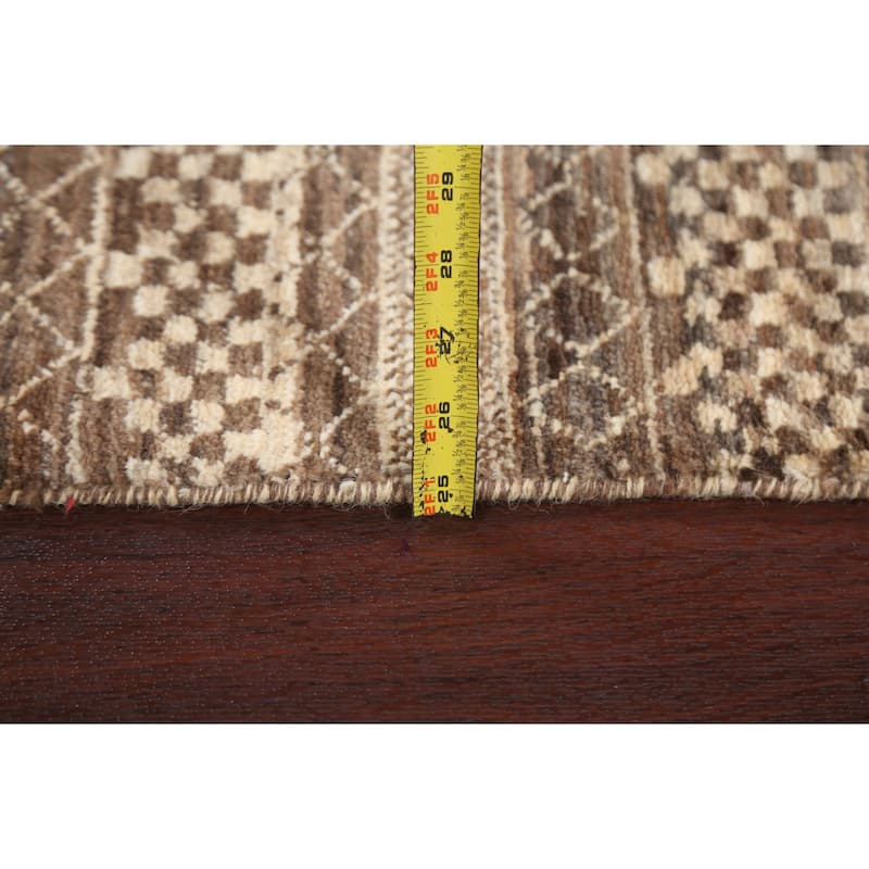 Tribal Geometric Gabbeh Kashkoli Oriental Area Rug Wool Hand-knotted - 3'0" x 5'3"