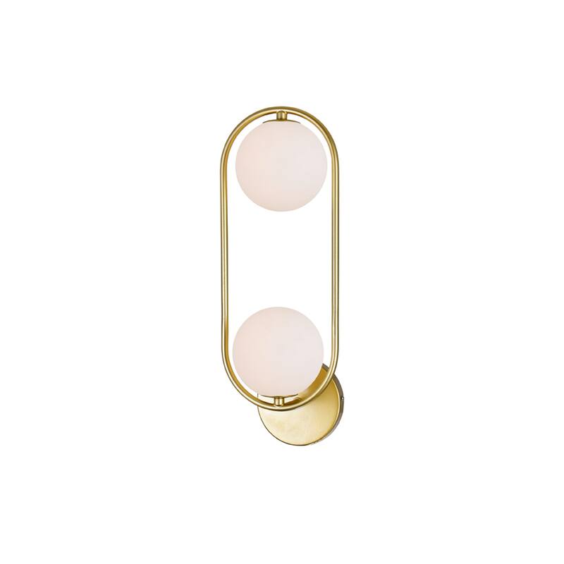 Celeste 2 Light Sconce With Medallion Gold Finish - Medallion Gold - Medallion Gold