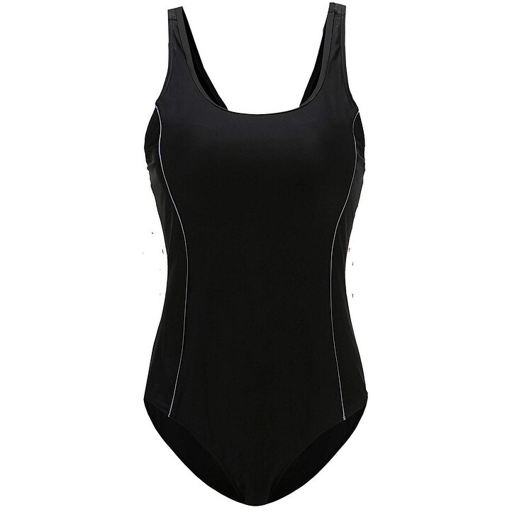 grey and white swimsuit