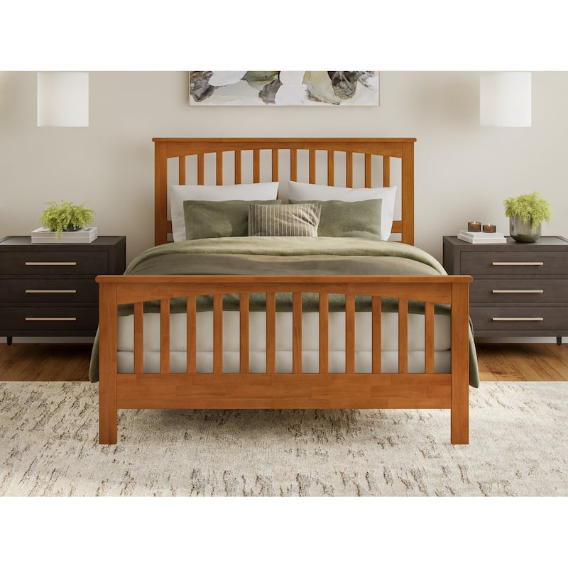 Brooklyn Foundation Bed Frame with Matching Footboard