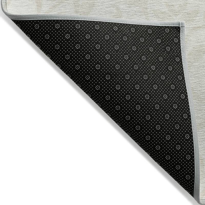 HomeRoots Floral Transitional Rectangle Outdoor Rug