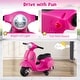 preview thumbnail 12 of 25, Costway Kids Ride on Motorcycle with Training Wheels Headlight Horn 6V - See Details