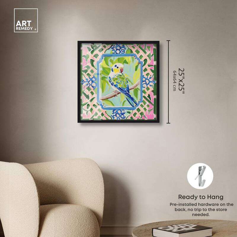 Garden Gate II Shadowbox by Art Remedy