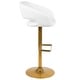 preview thumbnail 167 of 178, Vinyl Adjustable Height Barstool with Rounded Mid-Back