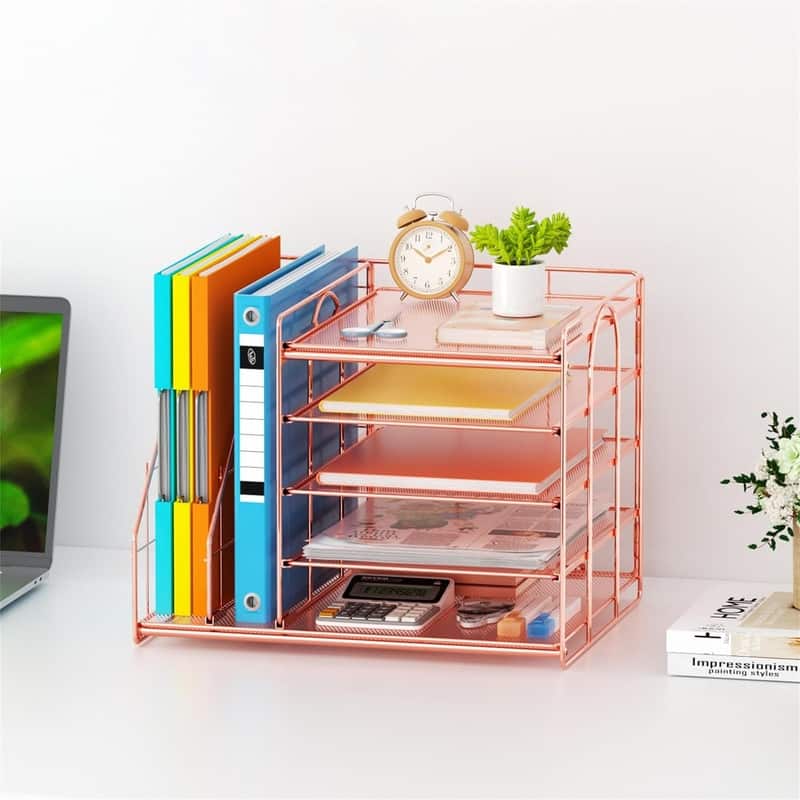 Desk Organizer - 13.5"D x 2.95"W x 14.5"H