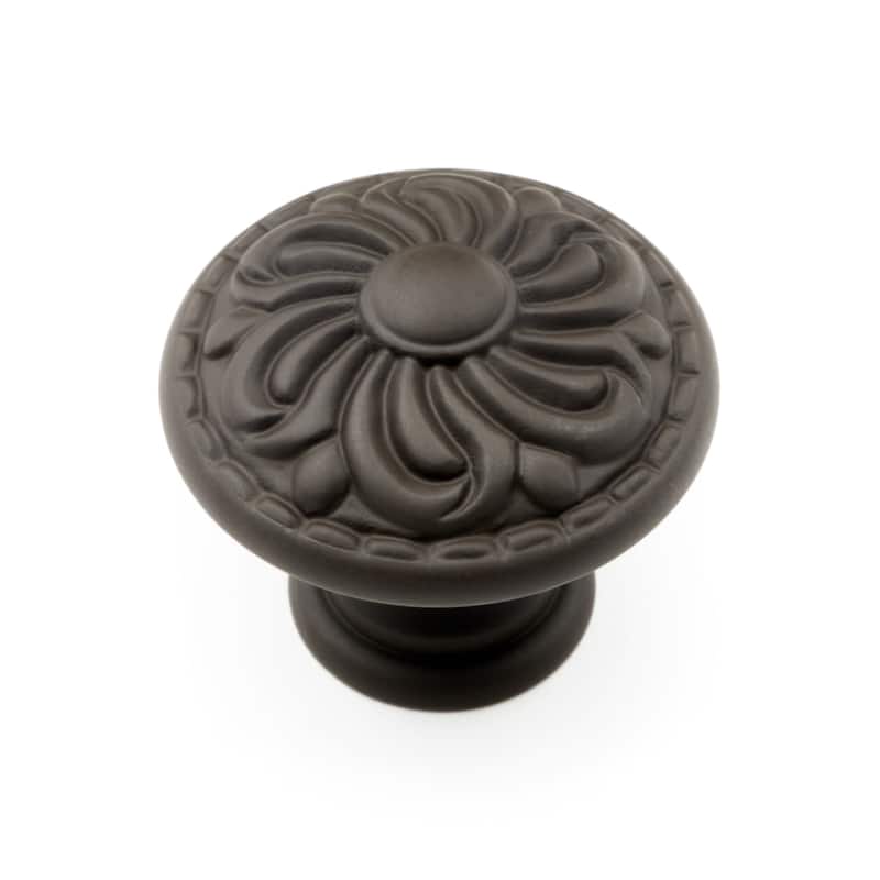 RK International Augustine 1-3/8 Inch Mushroom Cabinet Knob - Oil Rubbed Bronze