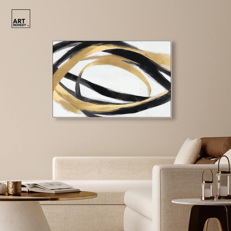 Loops of Luxury II Canvas by Art Remedy