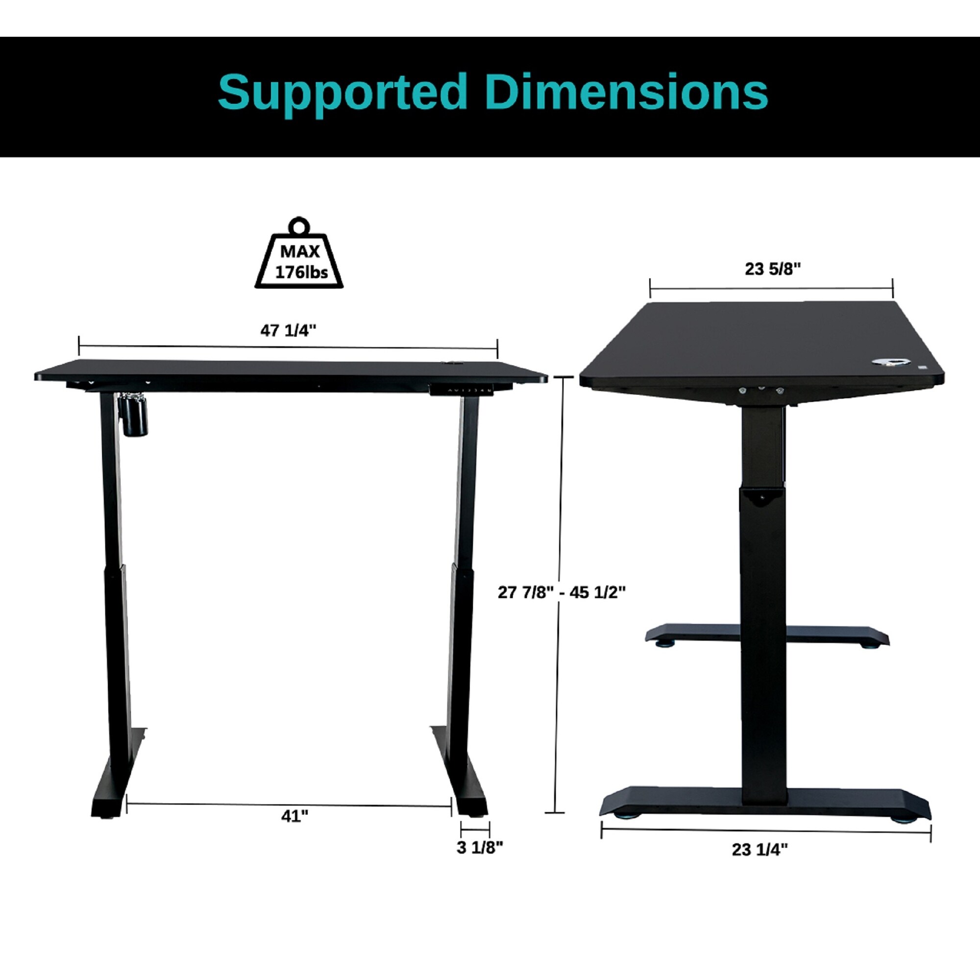 Ergomax top standing desk
