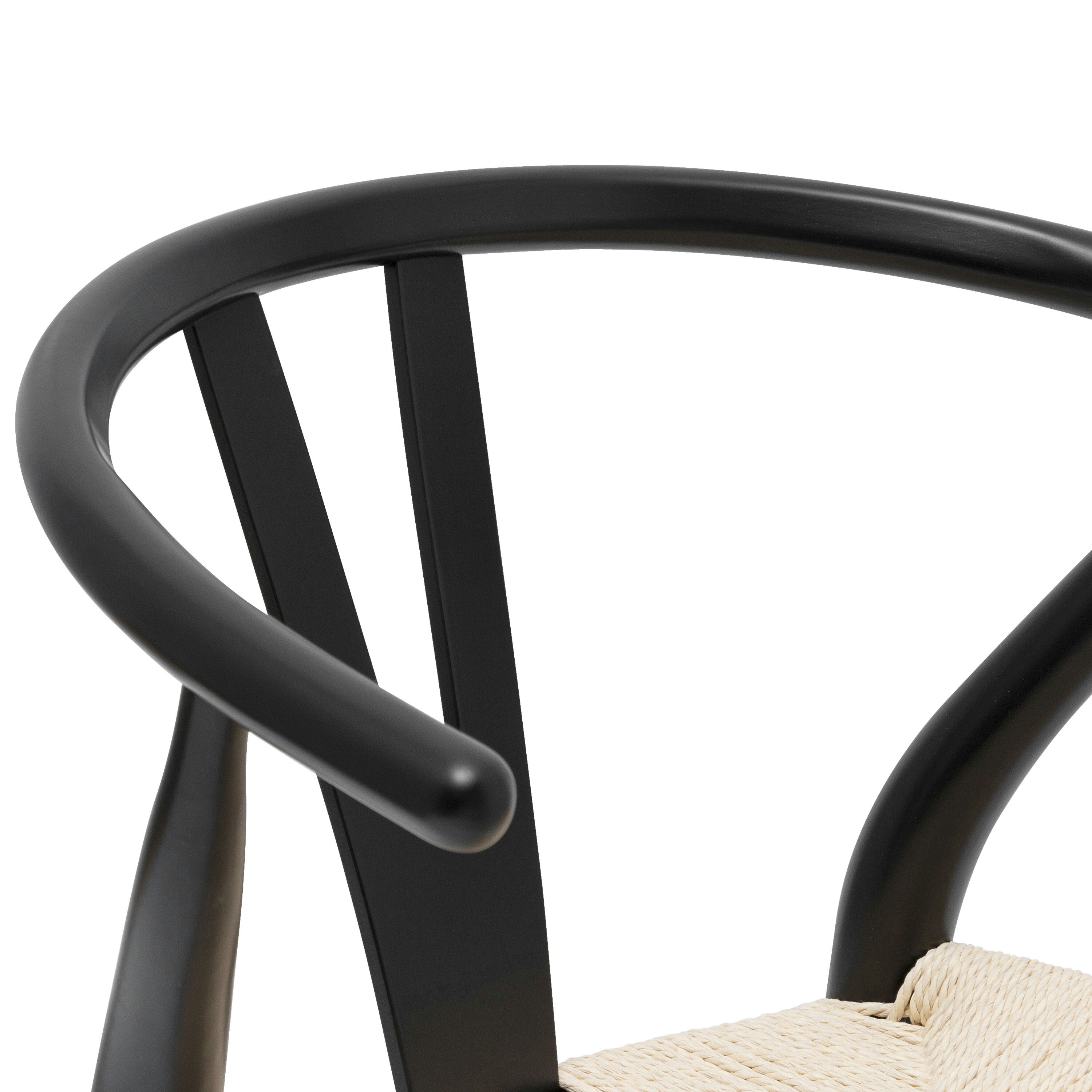 Poly and bark weave sales chair black