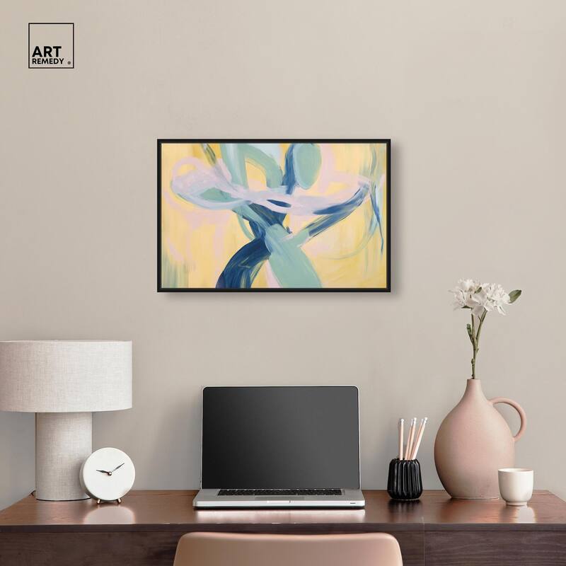 Entangled Embrace II Canvas by Art Remedy