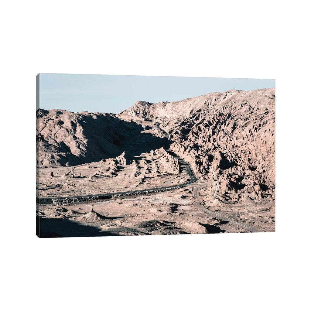 iCanvas "Landscapes Raw 1 Valle de la Luna, Chile" by Joe Mania Canvas Print