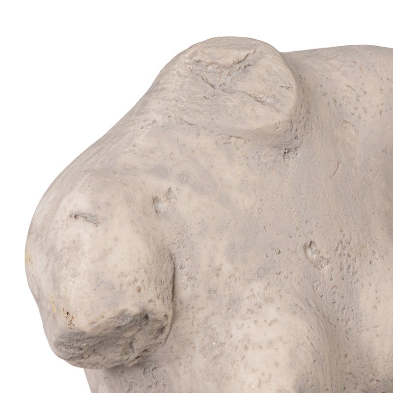 Sculptural Resin Female Figure on Stand - 5.8"L x 4.5"W x 14.5"H