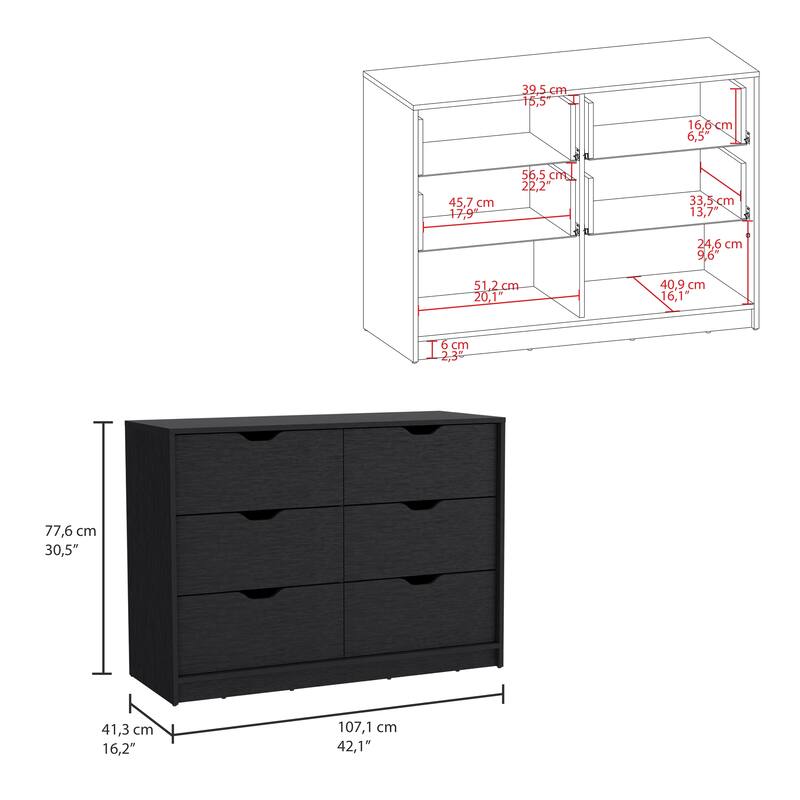 Bennett 2 Piece Bedroom Set,Nightstand + Dresser，for Bathroom,Living Room,Bedroom