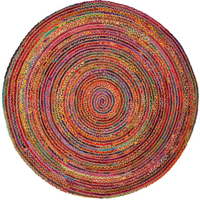 SAFAVIEH Handmade Cape Cod Marget Boho Coastal Jute Rug