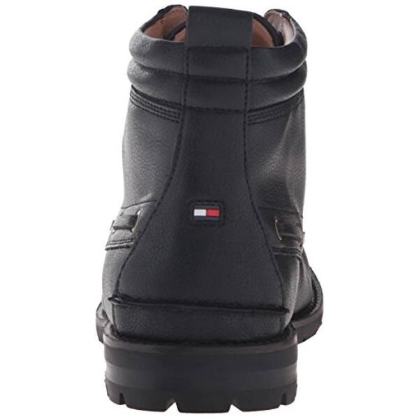 Shop Tommy Hilfiger Mens Beaumont Winter Boots Faux Leather Lace
