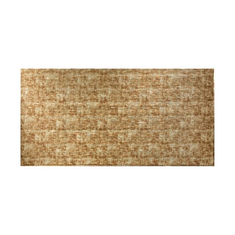 FASÄDE Ripple Horizontal 4-foot x 8-foot PVC Wall Panel in Bermuda Bronze - 4 x 8