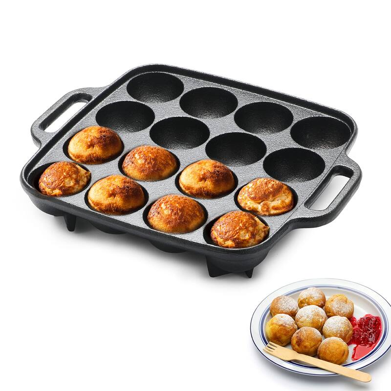 Cast Iron Baking Pan - Black
