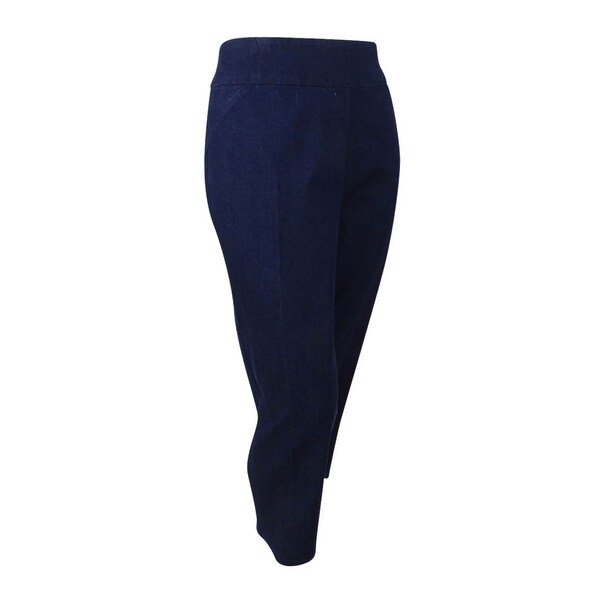 alfred dunner denim pull on pants