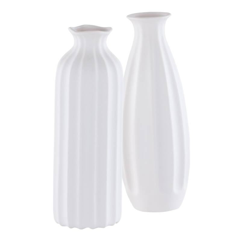 SAFAVIEH Ilsa Ceramic Decorative Vase (Set of 2) - 4Wx4Dx10H