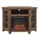 preview thumbnail 11 of 14, Middlebrook 48-inch Corner Fireplace TV Console