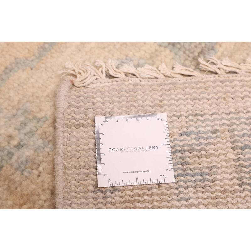 ECARPETGALLERY Hand-knotted Jules Serapi Beige, Khaki Wool Rug - 8'10 x 12'3