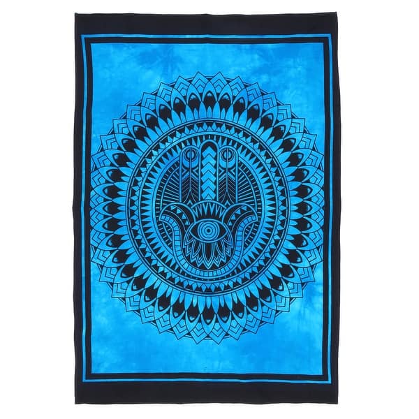 Tie-Dye Tapestry Forest Mandala Wall Tapestry Throw Wall Hangings Hippie Throw