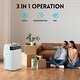 preview thumbnail 2 of 12, 12000 BTU All-In-One Portable Air Conditioner, Dehumidifier & Fan