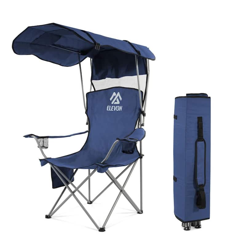 Oversized Camping Chair - Navy Blue