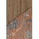 preview thumbnail 3 of 8, EMPIRE ORANGE TEXTURE Indoor Floor Mat By Marina Gutierrez