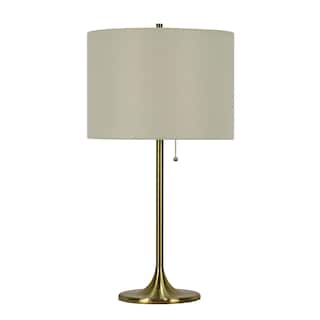 26.5" Metal Table Lamp with Designer Shade - 26.5