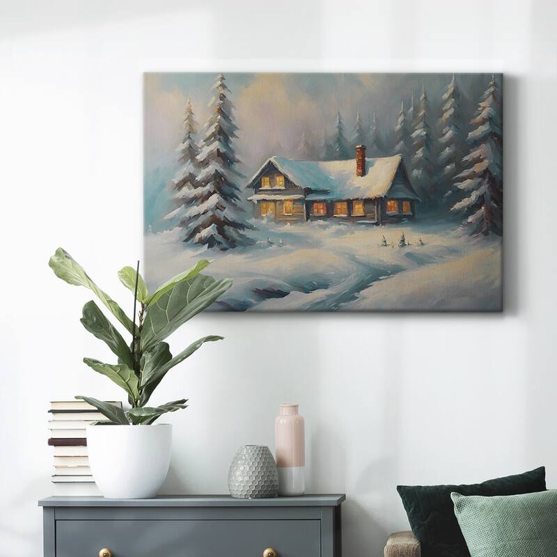 Vintage Landscape -CLXXX -Gallery Wrapped Canvas