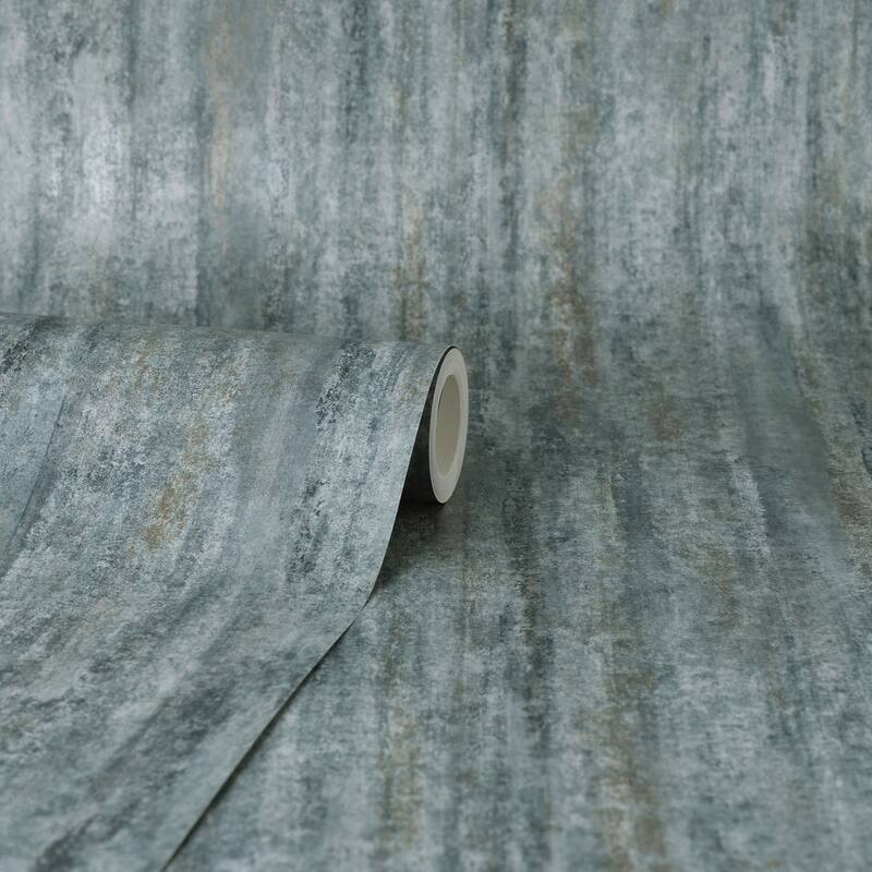 Fine Decor Belen Denim Textured Stripe Wallpaper