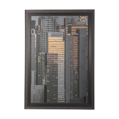 Golden Reflections I Framed Art Print