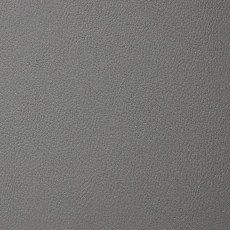 Faux Leather Grounding Bed Frame, Upholstered Platform Bed w/Headboard