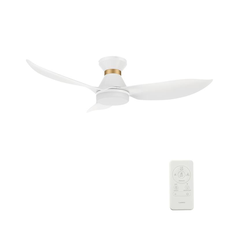 CARRO 45" ABS 3-Blade Indoor Smart Ceiling Fan with LED Light and Remote