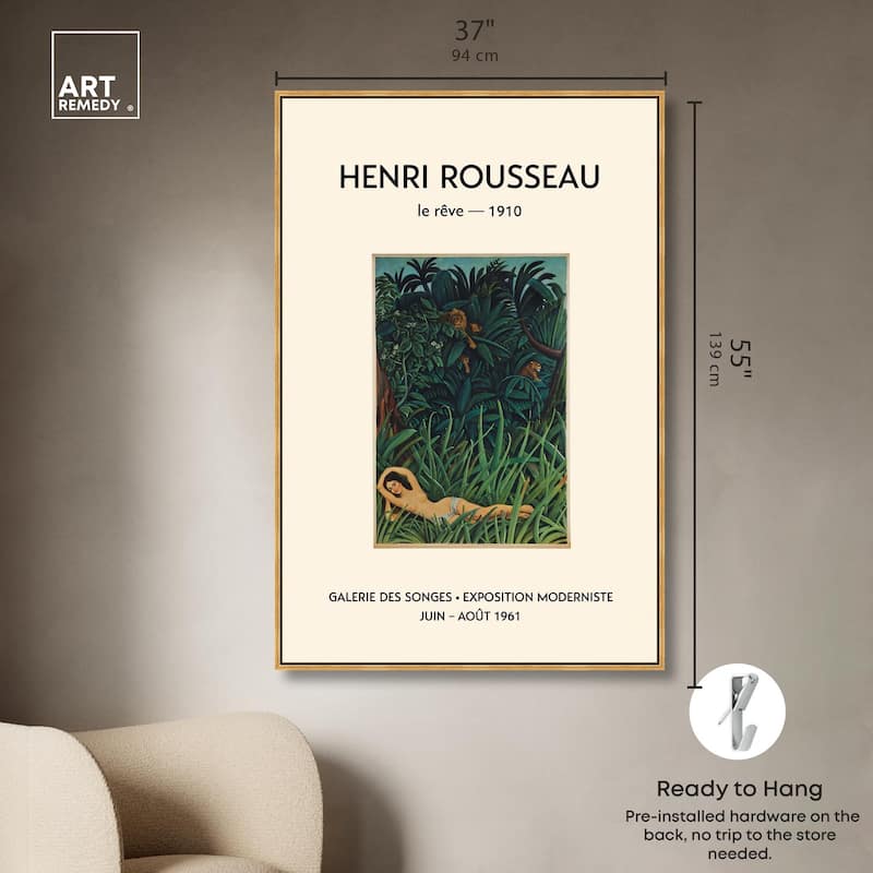 Dream in the Jungle Canvas by Art Remedy