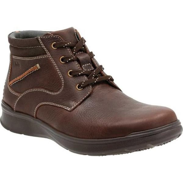 Shop Clarks Men S Cotrell Rise Lace Up Ankle Boot Brown Oily Cow
