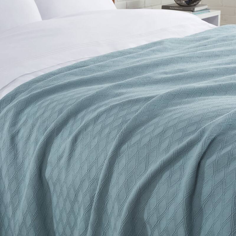 Aston & Arden Eucalyptus Tencel and Cotton Thermal Blanket
