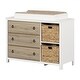 preview thumbnail 2 of 11, South Shore Cotton Candy Changing table - 1'8" x 3'10" x 3'2"