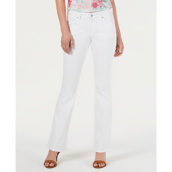 curvy fit bootcut jeans