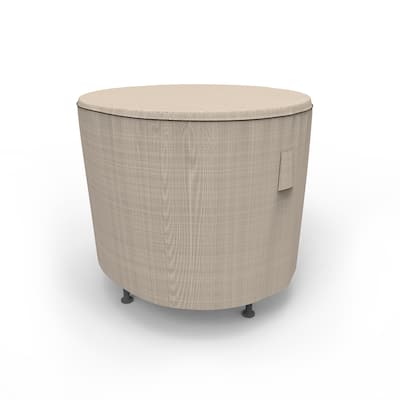 Budge StormBlock™ Mojave Black Ivory Round Patio Table Cover Multiple Sizes
