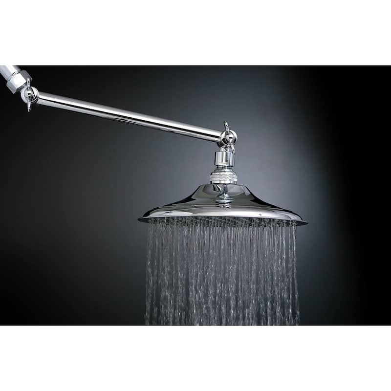 Victorian Shower Head with Adjustable Shower Arm